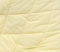 Одеяло TAC/Силиконизированное волокно/1,5 сп./"Light", 155x215 желтый, 300 gr/m2