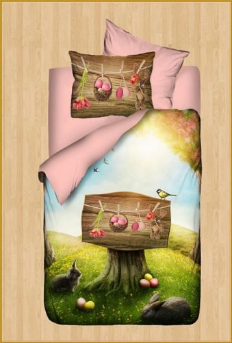 Детское постельное белье 3D (ранфорс) в коробке лес ― ПОСТЕЛЬ ЭЛИТ