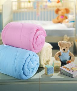 Одеяло для новорожденных ТАС/силиконизированное волокно/LIGHT розовый) ― ПОСТЕЛЬ ЭЛИТ