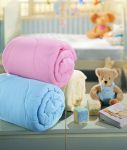 Одеяло для новорожденных ТАС/силиконизированное волокно/LIGHT розовый)